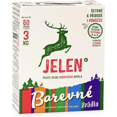 Jelen prací prášek na barevné prádlo 3 kg – Zboží Dáma