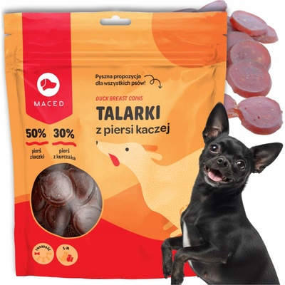 Maced Maškrta pre psa plátky z kačacieho mäsa 500 g