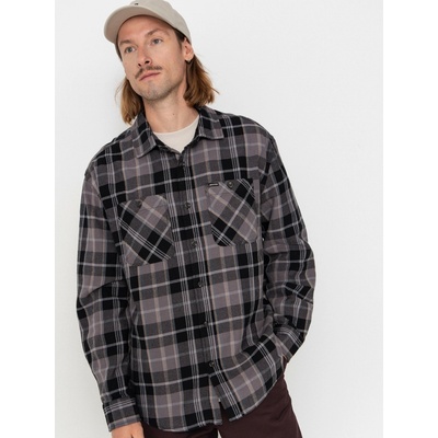 Brixton Vintage Wash Flannel (black /charcoal beige/slate)