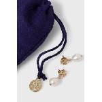 Tory Burch - Обици KIRA PEARL DROP (65156.709)