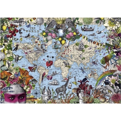 Heye Quirky World 2000 dílků