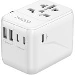 Dviced Универсален адаптер за пътуване 28W бял от Dviced (DV240002)
