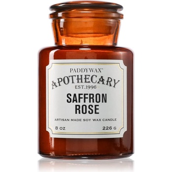 Paddywax Apothecary Saffron Rose ароматна свещ 226 гр