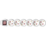 Somogyi Elektronic Home 6 Plug 5 m Switch (NV 6K-5/WH/1,5)