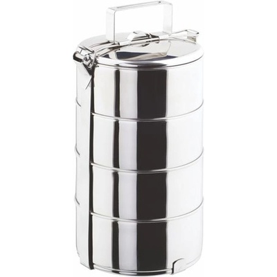 TORO Jídlonosič TORO, čtyři patra, objem 4x1,25 l, průměr 16 cm_hamashop