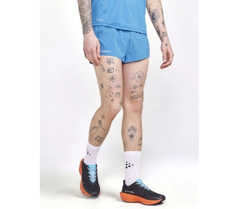 Craft PRO Hypervent Split shorts svetlomodrá