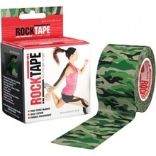 RockTape Kineziologický tejp Design Camo Green 5cm x 5m