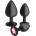 S Pleasures Комплект анални разширители Butt Plug "BLACKED SHARE" 3 броя