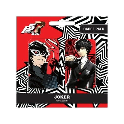 Persona 5 Royal Pin Badges 2-Pack Set A