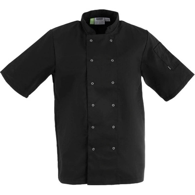 Whites Chefs Clothing Whites Vegas krátký rukáv černý XL – Hledejceny.cz