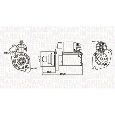 Startér MAGNETI MARELLI 063721347010