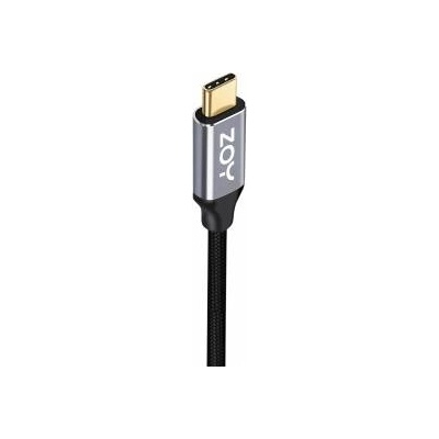 Bezoya USB Cable ZOY USB-C - USB-C 2 m Black-silver (ZCCC2)