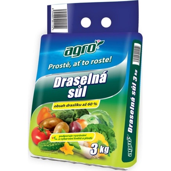 Agro Draselná sůl 3 kg