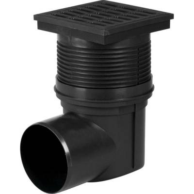 Haco mřížka plastová 150 x 150 mm černá N5014