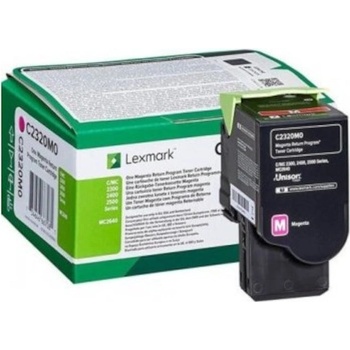 Lexmark C2320M0 магента (magenta) оригинален тонер (C2320M0)