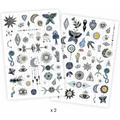 Djeco Detské tetovanie Magic symbols
