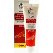 Ecolek Krém na pätné ostrohy, haluxy a dnu 100 ml