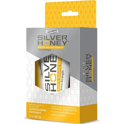 Absorbine Mast na podporu hojení otevřených ran a ochranu proti infekci Silver honey tuba 56,7 g