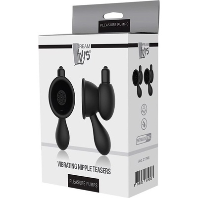 Dream Toys Pleasure Pumps Vibrating Nipple Teasers