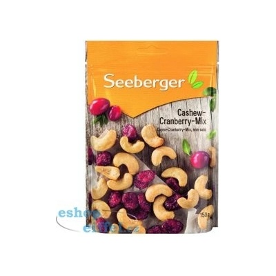 Seeberger Kešu brusinkový mix 150 g