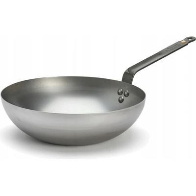 Pánev Wok de Buyer Mineral B 28 cm ocel 3 L indukce Francie
