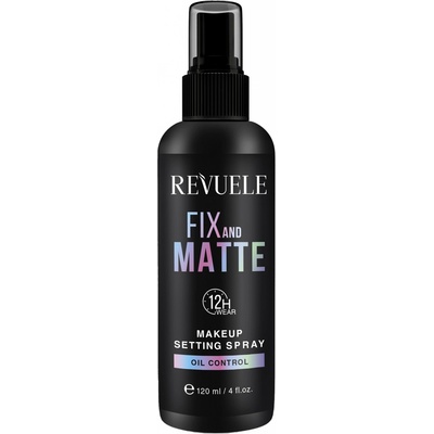 Revuele Makeup Setting Spray Fix And Matte matující fixační sprej na make-up 120 ml – Zbozi.Blesk.cz