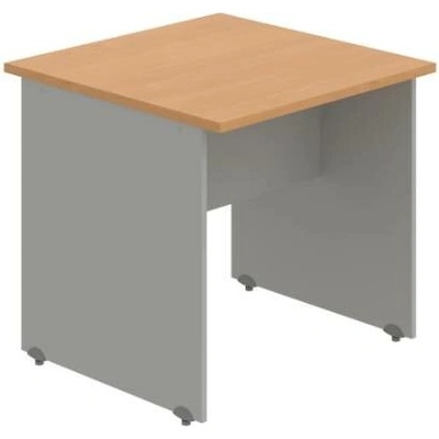 Hobis Jednací stůl GJ 800 rovný 80 cm buk / šedá