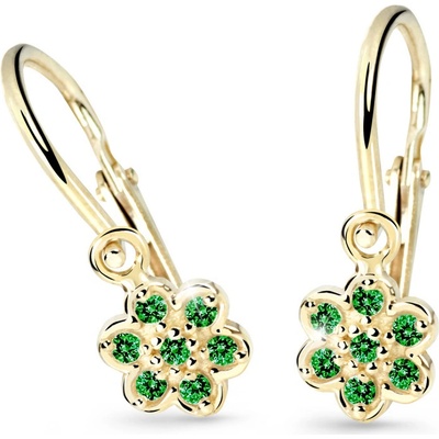 Cutie Jewellery dětské zlaté C2746Z-Green