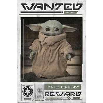 Pyramid International Plagát Star Wars: Mandalorian - Wanted the Child