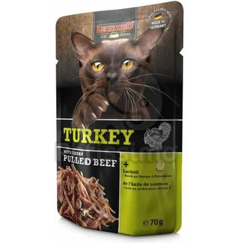 Leonardo пуешко с настъргано говеждо месо 70 г