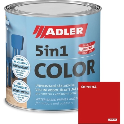 ADLER Slovensko 5 in 1 Color 0,75 l červená