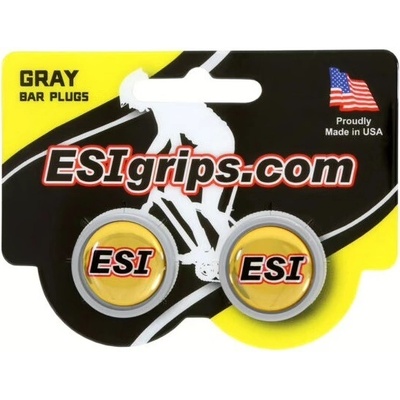 Esi Grips Bar Plugs, koncovky - Gray
