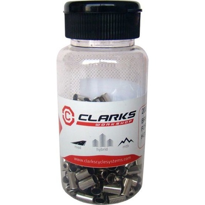Clarks Brake Outer Shoe CX15DP Aluminium CNC Silver Box 200 ks CLA-CX15DP200