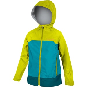 Endura Детско водоустойчиво яке за колоездене Endura Kid's MT500 Waterproof Jacket Cycling jacket - Lime Green - размер 7/8 Years (751-0029-0211)