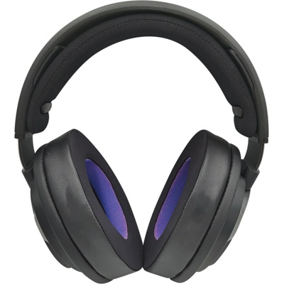 eses náušníky pro sluchátka Philips SHP9500 SHP9500S neoprenové a kožené černé – Zbozi.Blesk.cz