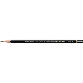 Tombow Молив MONO 100 2B (12) (MONO-100-2B)