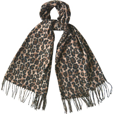 Glamour šátek s leopardím vzorem
