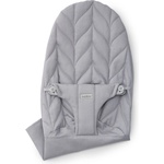 BabyBjörn Калъф за бебешки шезлонг BabyBjorn - Bouncer Bliss, Woven Petal Quilt, Light Grey (1814-012224) - ozone