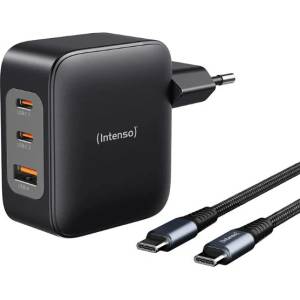Intenso Адаптер Intenso W100ACC + кабел C520C, черен 7810010 (7810010)