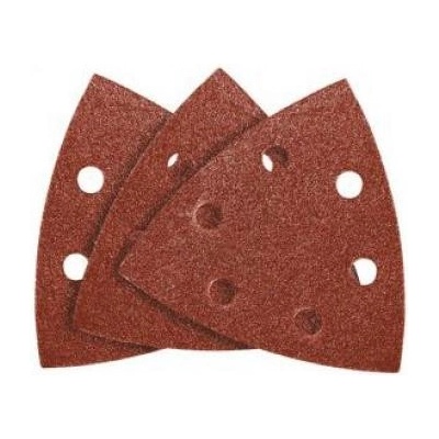 Papír brusný 90x90x90mm P80, suchý zip, 1ks