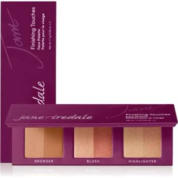 Jane Iredale Палитра Бронзант, Хайлайтър и Руж за лице Jane Iredale Finishing Touches Face Palett (14474)