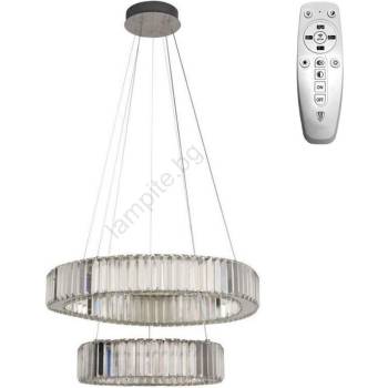 NEDES Led Димируем пендел led/65w/230v 3000-6500k хром + дистанционно управление (nd3547)