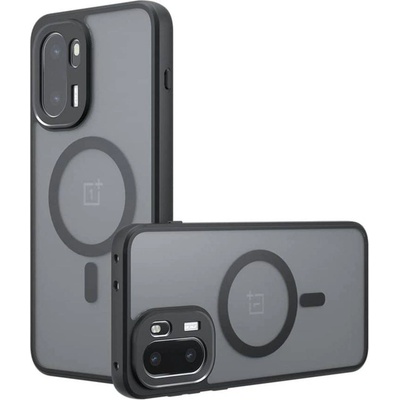 GKK Magsafe Калъф за OnePlus 15R, Matte Smoky Case, Черен (5966011930293)