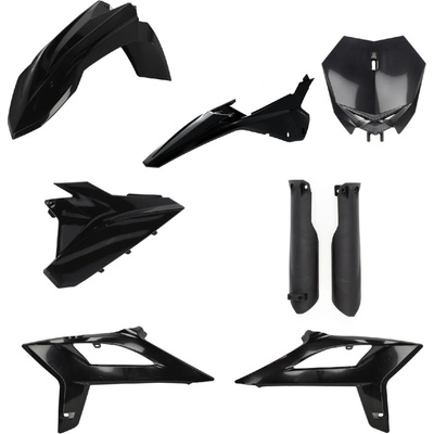 Acerbis plastový full kit sa hodí pre Beta RX300/450 22 čierna