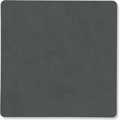 LIND Podtácka Square Nupo antracitová koža 10x10cm