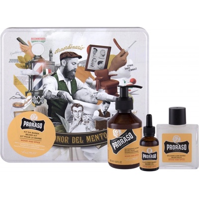 PRORASO Wood & Spice Beard Wash (M) 200 ml, Šampón na fúzy