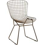 Premier Housewares Метален трапезен стол в бронзов цвят District - Premier Housewares (5501324)