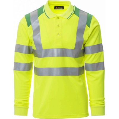 Payper GUARD+WINTER Reflexná polokošela žltá/zelená S