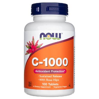 NOW Vitamin C-1000 s postupným uvolňováním 100 tablet