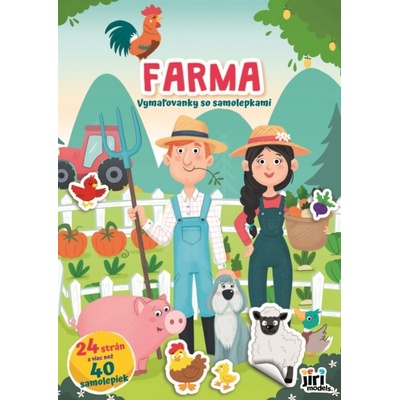 Vymaľovanka A4+ Farma